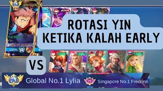 Cara Bermain YIN Ketika Kalah Di Early Game VS GLOBAL HERO