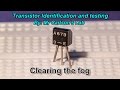 Transistor Identification and Testing made easy. Transistor Identification and Testing made easy.