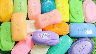 Oddly Satisfying ASMR Soap Unboxing opening Haul Soaps Relaxing Sound International Unwrapping soap