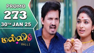 Malli Serial Promo 273 Review | 30th January 2025 | Today Full Episode Promo Review