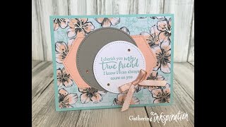 Stampin' Up! Parisian Blossoms CAS True Friend Card