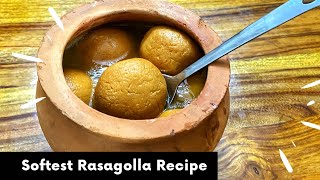 Softest Rasagolla Recipe| Pahala Rasagolla| Odisha special Rasagolla | ପାହାଳ ରସଗୋଲା| homemade chena