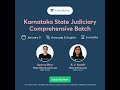 new karnataka batch in kannada for judiciary l