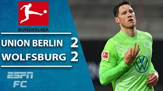 10-man Wolfsburg rescue point in exciting tie vs. Union Berlin | ESPN FC Bundesliga Highlights