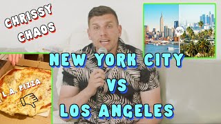 New York City vs. Los Angeles | Chris Distefano Presents: Chrissy Chaos | Clips