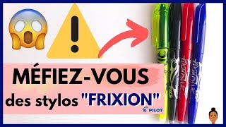 Pourquoi IL NE FAUT SURTOUT PAS UTILISER les STYLOS FRIXION en examen ?! | Lacamdemie