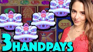 🐉RIDICULOUS 🐉 3 HANDPAY JACKPOTS on Happy Lantern Lightning Link!