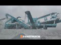 constmach jcv 3 mobile crushing u0026 screening plant