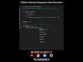 Display Fibonacci Sequence Using Recursion in Python | Python Examples | Python Coding Tutorial