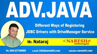 Different ways of registering JDBC Drivers| Advanced Java Tutorial | Mr.Natraj
