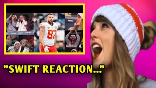 Taylor Swift's LIVE REACTIONS to Travis Kelce & the Chiefs vs Patriots at Gillette Stadium