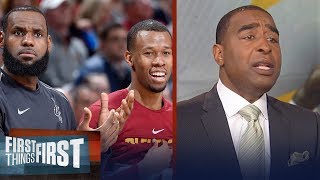 Cris Carter on why LeBron needs Rodney Hood in Game 3 of Cavs vs Warriors | NBA | FIRST THINGS FIRST