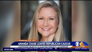 Sen. Amanda Chase leaves caucus after Norment elected as Senate minority leader