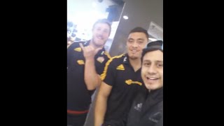 Quick Selfie with Nathan Harris, Atu Moli \u0026 James Tucker! #ChiefCity