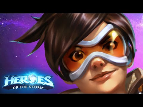 Legends Never Die Heroes of the Storm (Hots) Tracer Gameplay