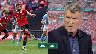 Lee Dixon's upset because he's a CITY fan! - Roy Keane on Man Utd penalty decision | FA Cup