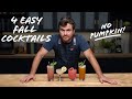 Easy Fall Cocktails (No Pumpkin + No Apple)