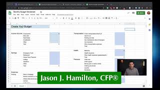 How To Create A Retirement Budget - Jason J. Hamilton, CFP®