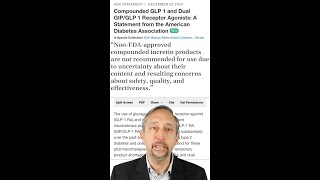 Diabetes Advocates: Beware compounded GLP-1 dosing risks