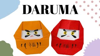 [Ez] Origami: Daruma/ New Year/だるま/正月(English/Indonesian)