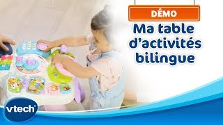 Ma table d'activités bilingue - Une super table d'éveil interactive | VTech