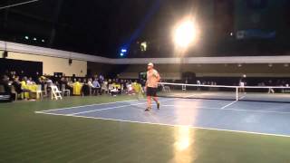 Andy Roddick vs John Isner 2013 Charity Exhibition
