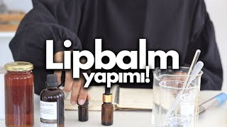 DOĞAL LIPBALM YAPIYORUM / Aromaterapi Bölüm 2