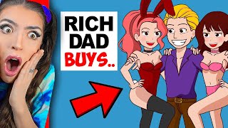Dad Got RICH and Got 2 New Girlfriends.. (TRUE Story Animation Reaction)