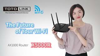 TOTOLINK AX1800 Router X5000R