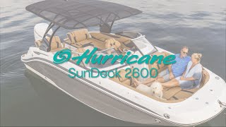 Hurricane Boats | SunDeck 2600