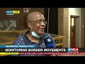 Traffic volumes at the Zimbabwe border
