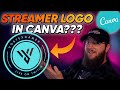 FREE Badge Logo for Twitch in Canva in 2023 [Canva for Streamers]