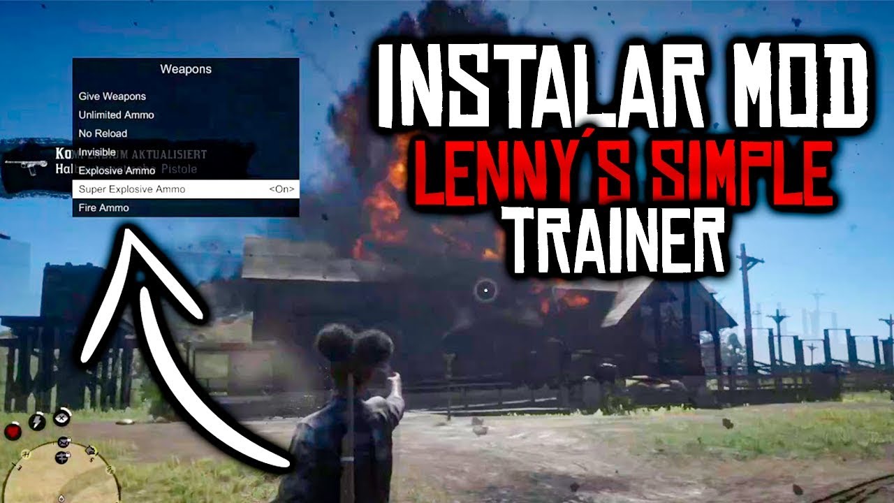 Lenny s mod loader rdr. Lenny's simple Trainer. Rdr 2 Lenny Mod Loader пиратка. Rampage Trainer rdr 2 Gambler Challenge.
