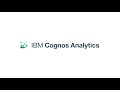 how to create a report basic in ibm cognos analytics