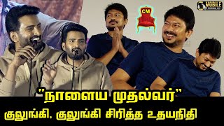 Santhanam Reveal Udhayanidhi Stalin next CM Secrets | Gulu Gulu Movie Press Meet