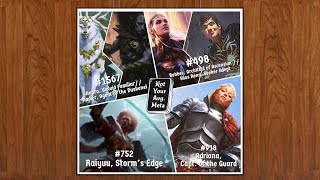 NYAM Ep. 45: Anara//Nadier vs Rebbec//Silas Renn vs Adriana vs Raiyuu MTG EDH Gameplay Video