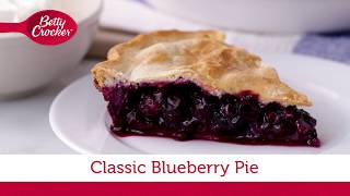 Classic Blueberry Pie | Betty Crocker Recipe