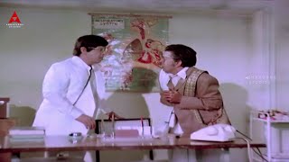 Nagesh Comedy Scene || Sree Ranga Neethulu Movie || ANR,Sridevi