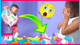 Kam, Clean Your Mess | LEARN to CLEAN up with Kamdenboy \u0026 Kyraboo | Clean up Song [PRETEND PLAY]