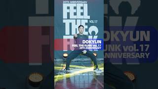 DOKYUN 's Popping side Judge showcase in FEEL THE FUNK vol.17 20th Anniversary #shorts #dokyun