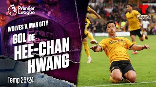 Gol de Hee-Chan Hwang – Wolverhampton v. Man. City 23-24 | Premier League | Telemundo Deportes