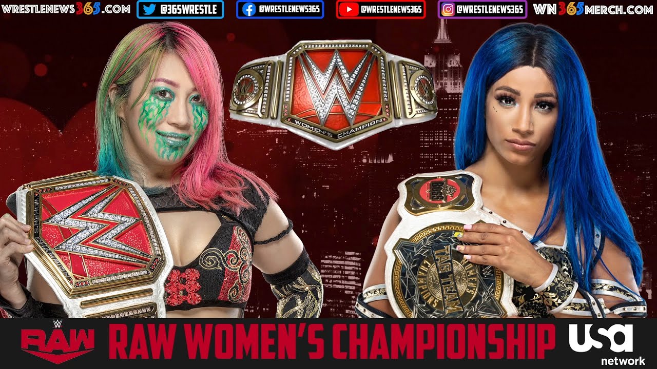 Asuka Vs Sasha Banks Raw Women's Championship PREVIEW | WWE Raw 07 27 ...