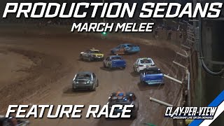 Production Sedans | March Melee - Carina - 25th Mar 2023 | Clay-Per-View Highlights