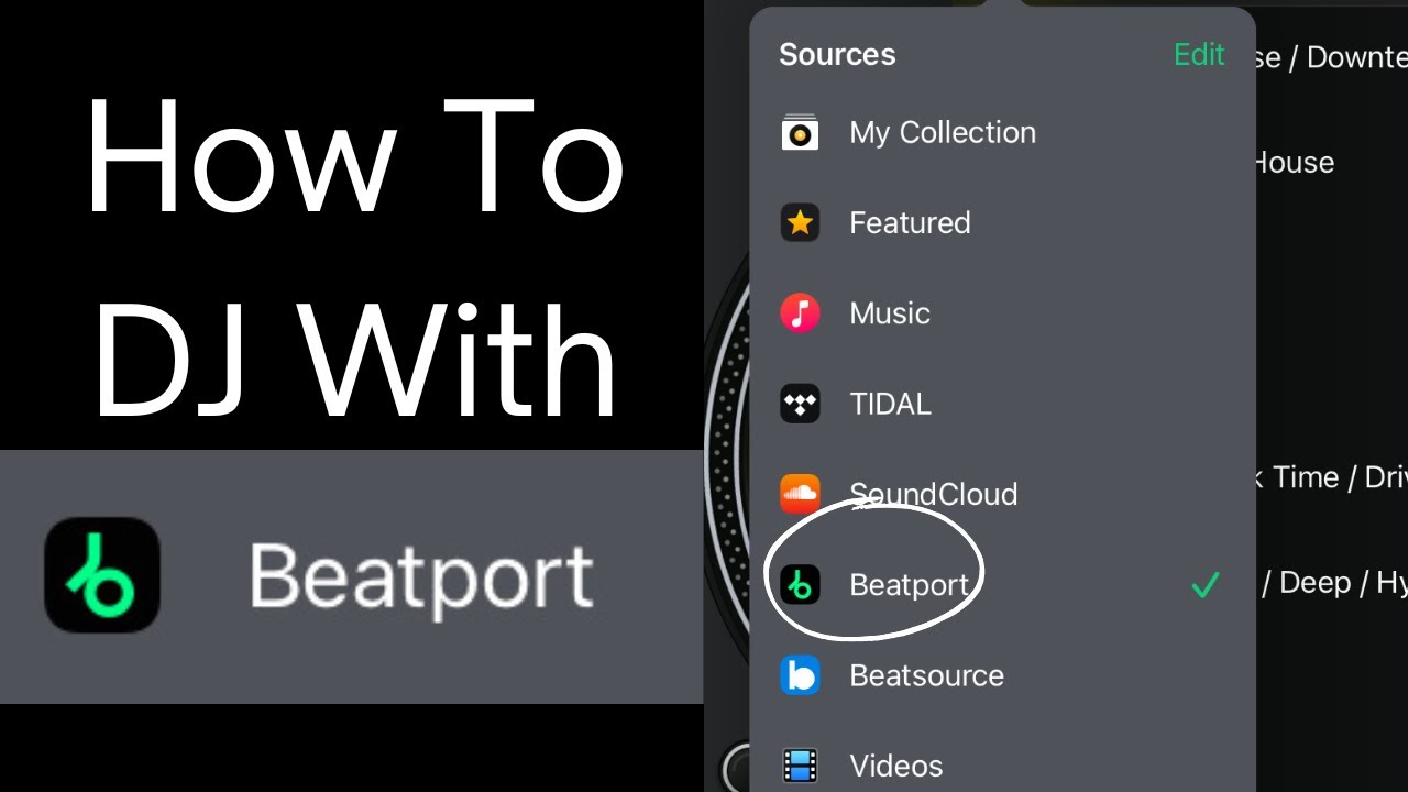 How To Dj With Beatport Youtube