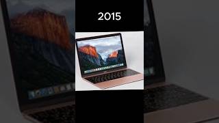 Evolution of The MacBook  #apple