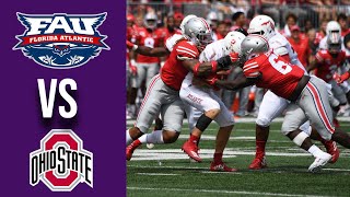 College Football 2019 Florida Atlantic vs #5 Ohio State Week 1 | (8/31/2019)