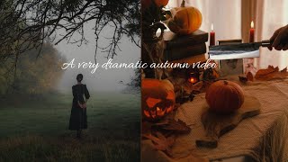 Moody Autumn Days | Halloween Pumpkin Cookies | Castle Combe | Slow Living Silent Vlog