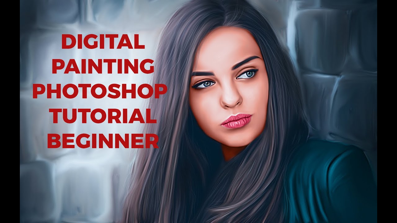 Digital Painting Photoshop Tutorial - YouTube