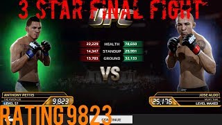 EA SPORTS UFC Mobile - 3 Star Final Fight: Anthony Pettis (H2H) Rating 9823 + Prize!