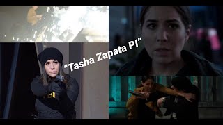 Blindspot | Another Minute of Tasha Zapata Fight Scenes, Disarms, Restrains and Takedown Sequences